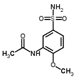 CAS 登录号：85605-29-4， N-(2-甲氧基-5-氨基磺酰基苯基)乙酰胺