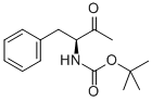 结构式 CAS# 85613-64-5, (3S)-叔丁氧羰基-3-氨基-4-苯基-2-丁酮