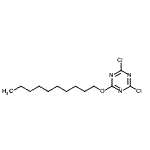 CAS 登录号：85665-56-1， 2,4-二氯-6-(癸基氧基)-1,3,5-三嗪