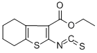 structure of CAS# 85716-87-6, Ethyl 2-Isothiocyanato-4,5,6,7-Tetrahydro-1-Benzothiophene-3-Carboxylate;2-ISOTHIOCYANATO-4,5,6,7-TETRAHYDRO-BENZO[B]THIOPHENE-3-CARBOXYLIC ACID ETHYL ESTER;ETHYL 2-ISOTHIOCYANATO-4,5,6,7-TETRAHYDRO-1-BENZOTHIOPHENE-3-CARBOXYLATE