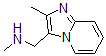 structure of CAS# 857283-58-0, N,2-Dimethyl-Imidazo[1,2-a]Pyridine-3-Methanamine;N-Methyl-1-(2-Methylimidazo[1,2-A]Pyridin-3-Yl)Methanamine(SALTDATA: H2SO4);N-Methyl-N-[(2-Methylimidazo[1,2-A]Pyridin-3-Yl)Methyl]Amine 97%;N-METHYL-N-[(2-METHYLIMIDAZO[1,2-A]PYRIDIN-3-YL)METHYL]AMINE