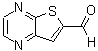 structure of CAS# 857283-69-3, Thieno[2,3-b]Pyrazine-6-Carboxaldehyde;Thieno[2,3-B]Pyrazine-6-Carboxaldehyde 97%;THIENO[2,3-B]PYRAZINE-6-CARBOXALDEHYDE;THIENO[2,3-B]PYRAZINE-6-CARBALDEHYDE
