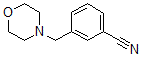 structure of CAS# 857283-91-1, 3-(4-Morpholinylmethyl)-Benzonitrile;3-(Morpholin-4-Ylmethyl)Benzonitrile 97%;3-(MORPHOLIN-4-YLMETHYL)BENZONITRILE