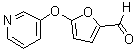 结构式 CAS# 857284-14-1, 5-(3-吡啶基氧基)-2-呋喃甲醛
