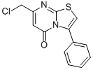 结构式 CAS# 85811-56-9, 7-氯甲基-3-苯基-噻唑并[3,2-a]嘧啶-5-酮