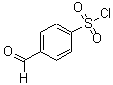 structure of CAS# 85822-16-8, 4-Formylbenzenesulfonyl Chloride;Benzenesulfonyl Chloride, 4-Formyl- (9CI);4-FORMYLBENZENESULFONYL CHLORIDE