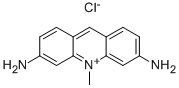 structure of CAS# 86-40-8, 3,6-Diamino-10-Methylacridinium Chloride;(6-Amino-10-Methyl-Acridin-10-Ium-3-Yl)Amine Chloride;Acriflavon;Ncgc00094813-01