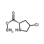 CAS 登录号：86029-02-9， 甲基4-氯-L-脯氨酸酯