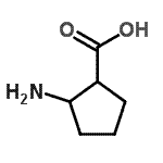 CAS 登录号：8604-31-7， 2-氨基环戊烷羧酸