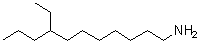 structure of CAS# 86089-17-0, 8-Ethyl-1-undecanamine;tridecylamine, branched and linear