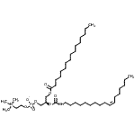 CAS 登录号：86161-89-9， (2R)-2-{[(10Z)-10-十七碳烯-1-基氨基甲酰]氧基}-3-(棕榈酰氧基)丙基2-(三甲基铵基)乙基磷酸酯