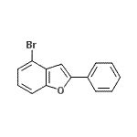 CAS 登录号：863870-92-2， 4-溴-2-苯基-1-苯并呋喃