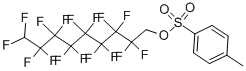 structure of CAS# 864-23-3, 1H,1H,9H-Perfluorononyl p-Toluenesulfonate;1H,1H,9H-Perfluorononyl (4-Methylphenyl)Sulphonate 95%;1H,1H,9H-Perfluorononyl(4-Methylphenyl)Sulphonate95%;1H,1H,9H-Perfluorononyl (4-Methylphenyl)Sulphonate