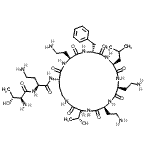 CAS#: 86408-36-8， Polymyxin B Nonapeptide Hydrochloride