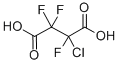 structure of CAS# 866-16-0, Chlorotrifluorosuccinic Acid;Chlorotrifluorosuccinicacid,98%;CHLOROTRIFLUOROSUCCINIC ACID