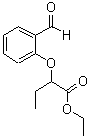 结构式 CAS# 86602-60-0, 2-(2-甲酰基苯氧基)丁酸乙酯