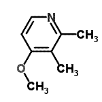 structure of CAS# 867141-55-7, 4-Methoxy-2,3-dimethylpyridine