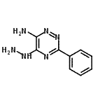 CAS 登录号：86958-19-2， 5-肼基-3-苯基-1,2,4-三嗪-6-胺