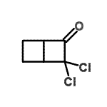 CAS#: 86977-34-6， 3,3-Dichlorobicyclo[2.2.0]hexan-2-one