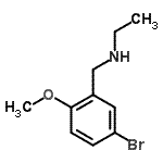 CAS 登录号：869949-75-7， N-(5-溴-2-甲氧基苄基)乙胺