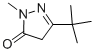 structure of CAS# 87031-30-9, 3-Tert-Butyl-1-Methyl-2-Pyrazolin-5-One;5-(Tert-Butyl)-2,4-Dihydro-2-Methyl-3H-Pyrazol-3-One;3-TERT-BUTYL-1-METHYL-2-PYRAZOLIN-5-ONE 98%;3-TERT-BUTYL-1-METHYL-1H-PYRAZOL-5(4H)-ONE