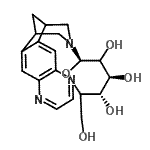 CAS 登录号：873302-31-9， 14-(beta-D-苏式-己糖吡喃糖苷)-5,8,14-三氮杂四环[10.3.1.0<sup>2,11</sup>.0<sup>4,9</sup>]十六碳-2,4(9),5,7,10-五烯