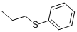 structure of CAS# 874-79-3, Phenyl n-Propyl Sulphide;(Propylthio)Benzene;Benzene, (Propylthio)-;Nsc115079