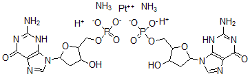 CAS#: 87414-18-4， Diamminebis(2'-Deoxy-5'-Guanylyl)Platinate