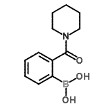 CAS 登录号：874459-82-2， [2-(1-哌啶基羰基)苯基]硼酸