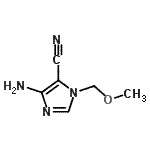CAS#: 87460-50-2， 4-Amino-1-(methoxymethyl)-1H-imidazole-5-carbonitrile