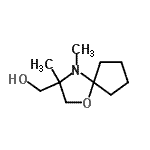 CAS 登录号：87527-37-5， (3,4-二甲基-1-氧杂-4-氮杂螺[4.4]壬-3-基)甲醇