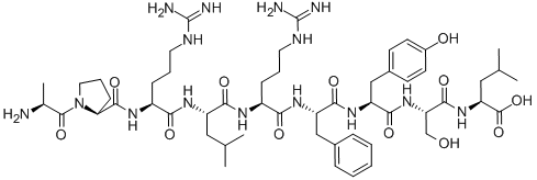 CAS 登录号：87549-52-8， alpha-Bag Cell Peptide (1-9)