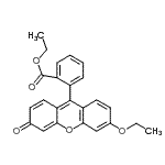CAS 登录号：87569-96-8， 乙基2-(6-乙氧基-3-氧代-3H-氧杂蒽-9-基)苯甲酸酯