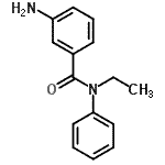 structure of CAS# 875837-45-9, 3-Amino-N-ethyl-N-phenylbenzamide;(3-aminophenyl)-N-ethyl-N-benzamide;3-amino-N-ethyl-N-phenylbenzamide;3-Amino-N-ethyl-N-phenyl-benzamide