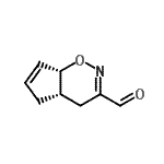 CAS 登录号：87618-86-8， (4aS,7aR)-4,4a,5,7a-四氢环戊烯并[e][1,2]恶嗪-3-甲醛