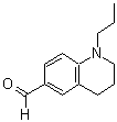 结构式 CAS# 876710-88-2, 1-丙基-1,2,3,4-四氢-6-喹啉甲醛