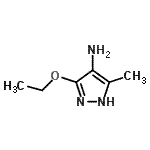 CAS 登录号：87675-33-0， 3-乙氧基-5-甲基-1H-吡唑-4-胺