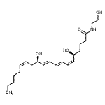 CAS 登录号：877459-63-7， (5S,6Z,8E,10E,12R,14Z)-5,12-二羟基-N-(2-羟基乙基)-6,8,10,14-二十碳四烯酰胺