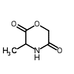 CAS 登录号：87823-49-2， 3-甲基-2,5-吗啉二酮