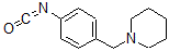 structure of CAS# 879896-46-5, 1-[(4-Isocyanatophenyl)Methyl]-Piperidine;4-(Piperidin-1-Ylmethyl)Phenyl Isocyanate;1-(4-Isocyanatobenzyl)Piperidine 95%;1-(4-ISOCYANATOBENZYL)PIPERIDINE