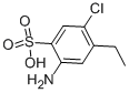 结构式 CAS# 88-56-2, 6-氯-3-氨基乙基苯-4-磺酸