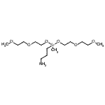 CAS#: 88127-83-7， 9-[2-(2-Methoxyethoxy)ethoxy]-9-methyl-2,5,8-trioxa-9-siladodecan-12-amine
