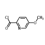 CAS 登录号：88166-64-7， 5-甲氧基-2-吡啶甲酰氯