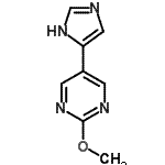 CAS 登录号：882032-65-7， 5-(1H-咪唑-5-基)-2-甲氧基嘧啶