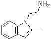 structure of CAS# 883535-89-5, 2-(2-Methyl-1H-indol-1-yl)ethanamine;[2-(2-Methyl-1H-indol-1-yl)ethyl]amine;MFCD04440779