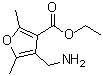 结构式 CAS# 883544-97-6, 4-(氨基甲基)-2,5-二甲基-3-糠酸乙酯