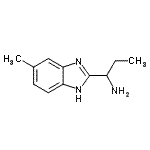 CAS 登录号：884504-85-2， 1-(5-甲基-1H-苯并咪唑-2-基)-1-丙胺