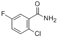 structure of CAS# 88487-25-6, 2-Chloro-6-Fluorobenzamide;2-(Carbamoyl)-4-Fluorochlorobenzene;2-Chloro-5-Fluorobenzamide 97%;5-CHLORO-2-FLUOROBENZAMIDE