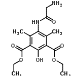 CAS#: 88526-45-8， Diethyl 5-(glycylamino)-2-hydroxy-4,6-dimethylisophthalate