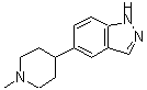 CAS 登录号：885272-53-7， 5-(1-甲基-4-哌啶基)-1H-吲唑